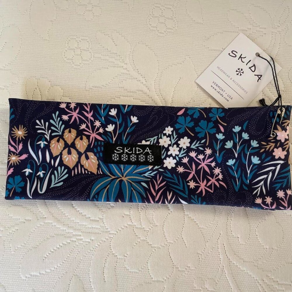 SKIDA ALP FLORAL NORDIC HEADBAND NEW NWT